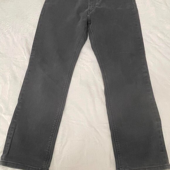 Levi 541 Original Quality Jeans 36x32 Men Black Denim Athletic Tapered Fit - Picture 2 of 11